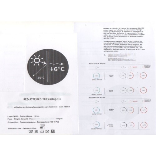 Doublure thermique