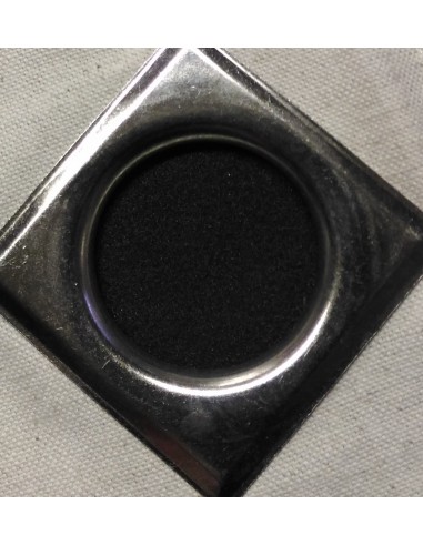 Oeillets en métal carrés, diamètre 40 mm, à sertir à la presse