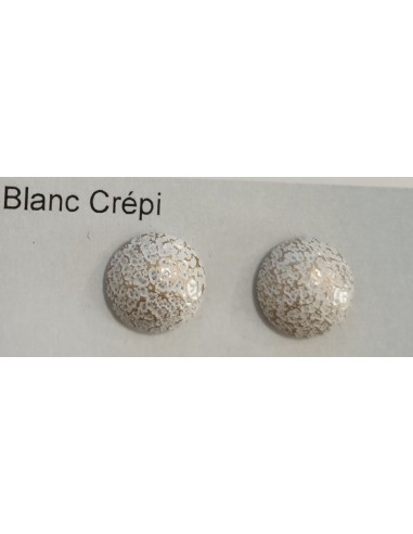 Clous ref 60016, diam 16 mm, BLANC CREPI sachet de 50