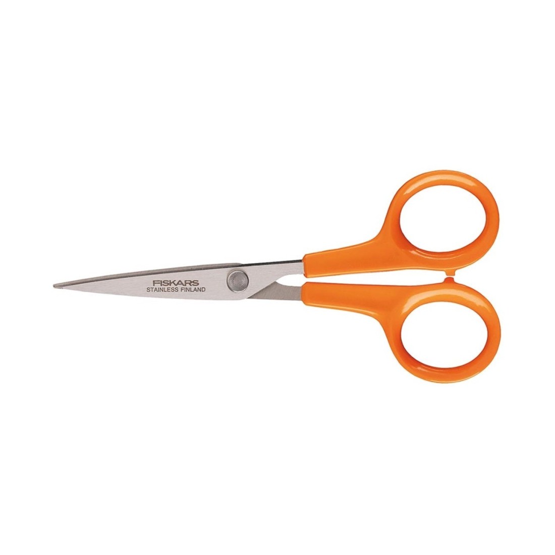 Fiskars Ciseaux professionnels pour tissu, Longueur totale: 25 cm, Pour  droitiers, Lames en acier inoxydable/Poignées en plastique, Orange,  Classic