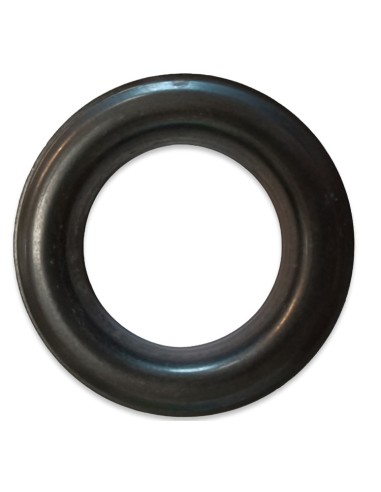 Œillets Ø 40 mm à sertir en métal pour rideaux tapissier, décor noir, paquet de 10 ou de 100