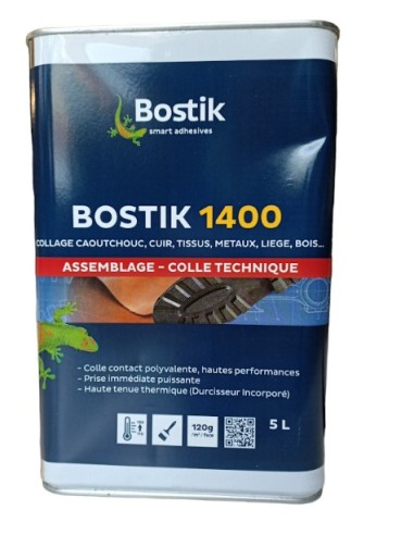 Colle Bostik 1400 type néoprène liquide 5L