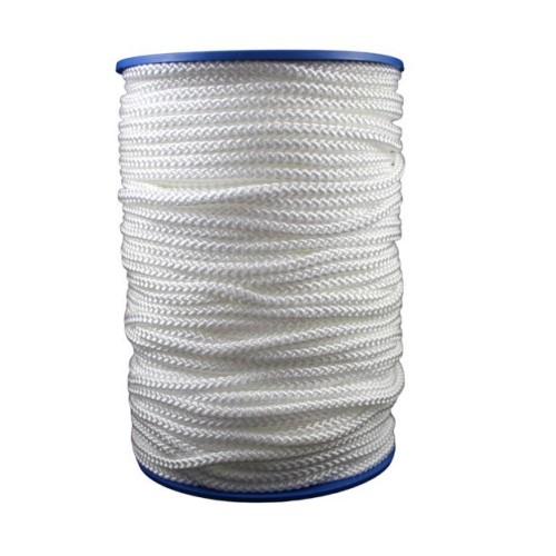 Blanc - 6mm Corde en Nylon de qualité supérieure