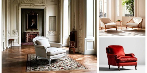 Les styles de fauteuils anciens populaires et comment les identifier