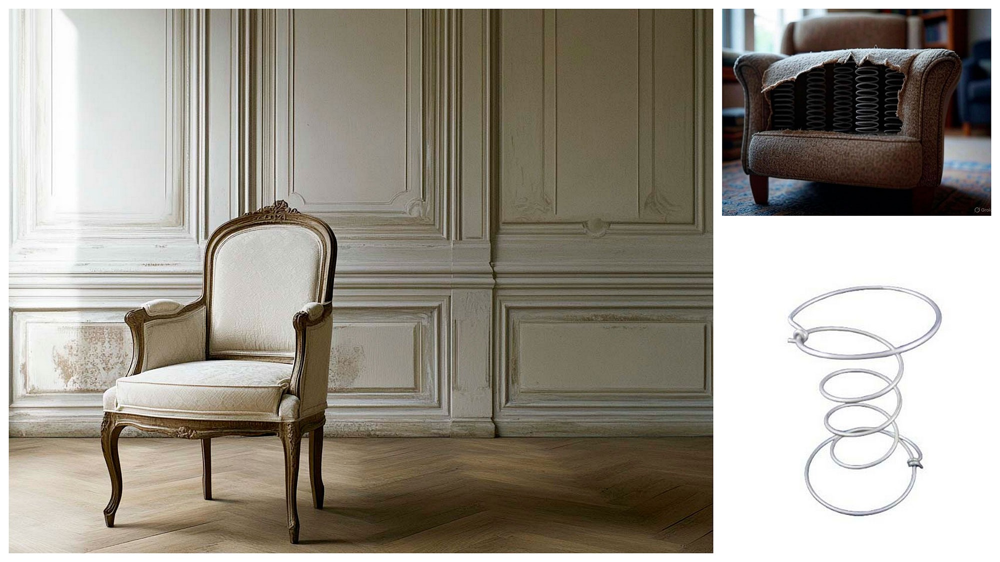 Comment restaurer une assise ancienne : choix, entretien et remplacement des ressorts tapissier
